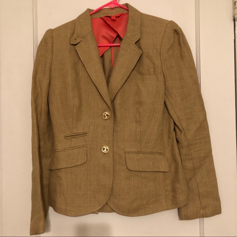 Tan Ivanka Trump Blazer